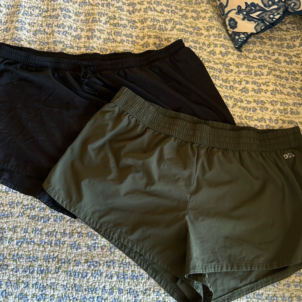 Two pair of athletic shorts